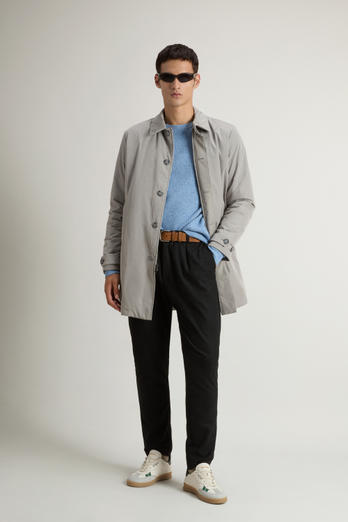 Garment-Dyed Coat in Peached Urban Touch Gray | Woolrich