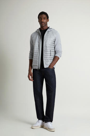 Allen Hybridjacke aus Ripstop-Nylon Grau photo 1 | Woolrich