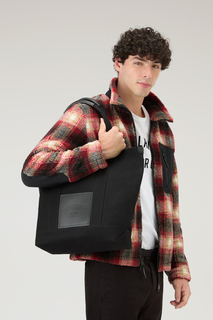 Premium Tote Bag Black photo 8 | Woolrich