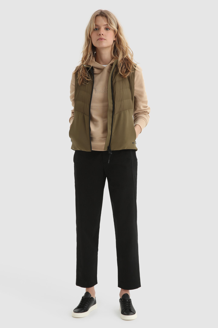Chaleco Juniata con acolchado chevrón verde photo 2 | Woolrich