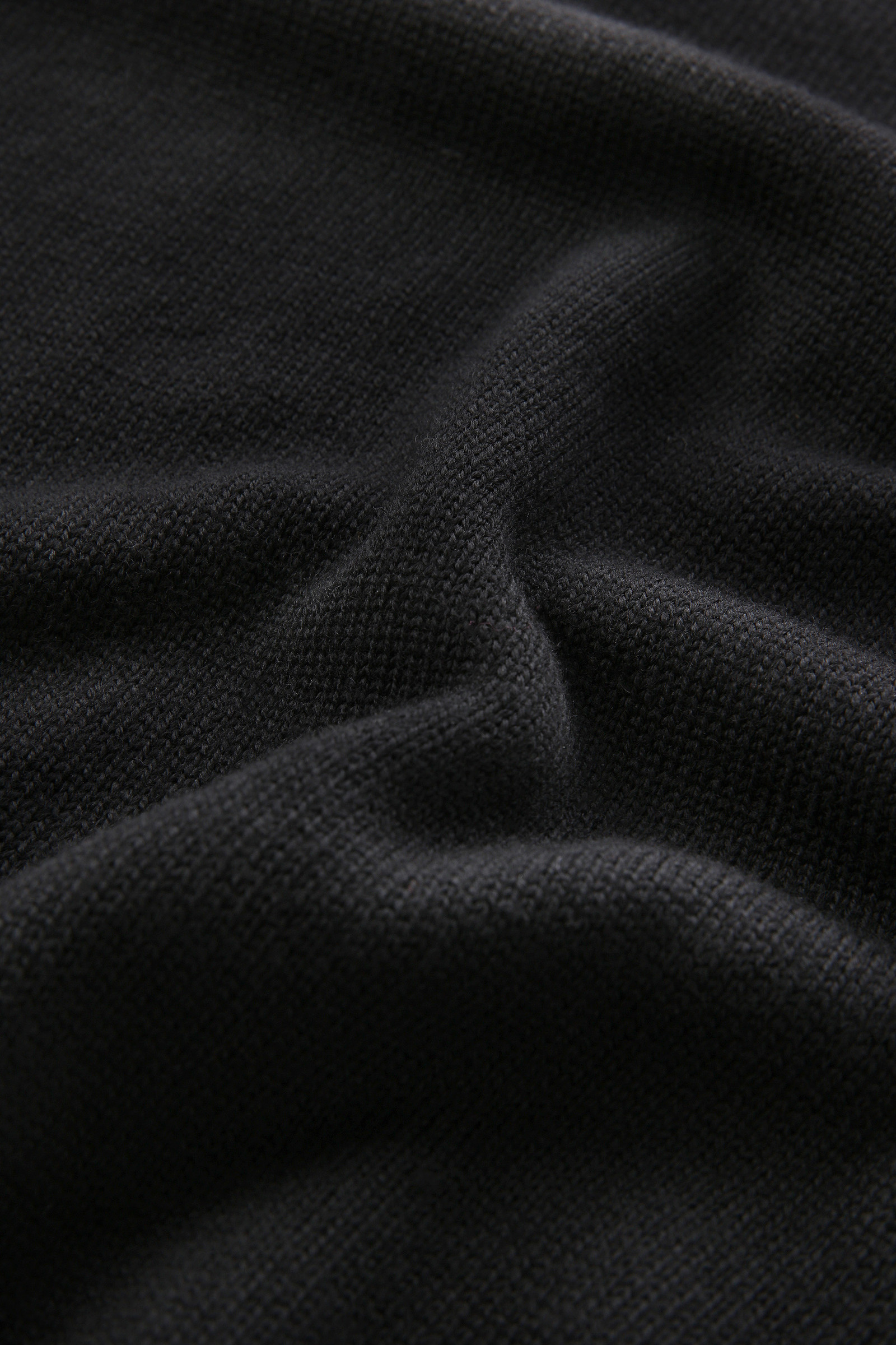 Classic Crewneck Sweater Black | Woolrich USA