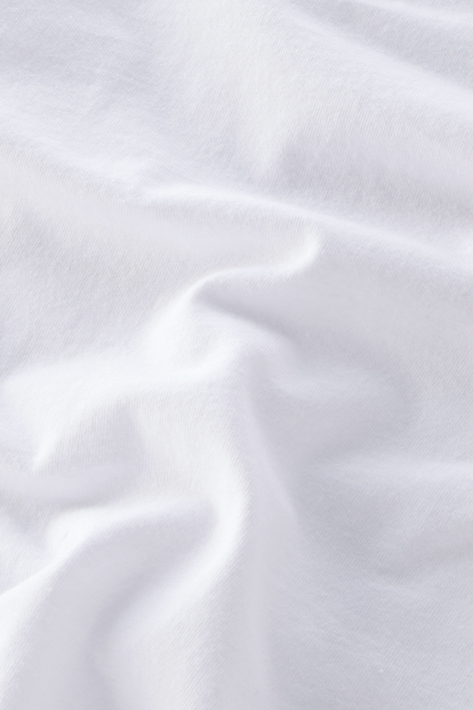 V-neck T-shirt in Pure Cotton White photo 7 | Woolrich