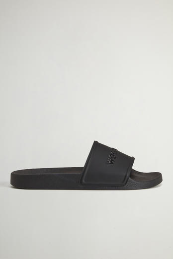 Sandali slides in gomma Nero | Woolrich