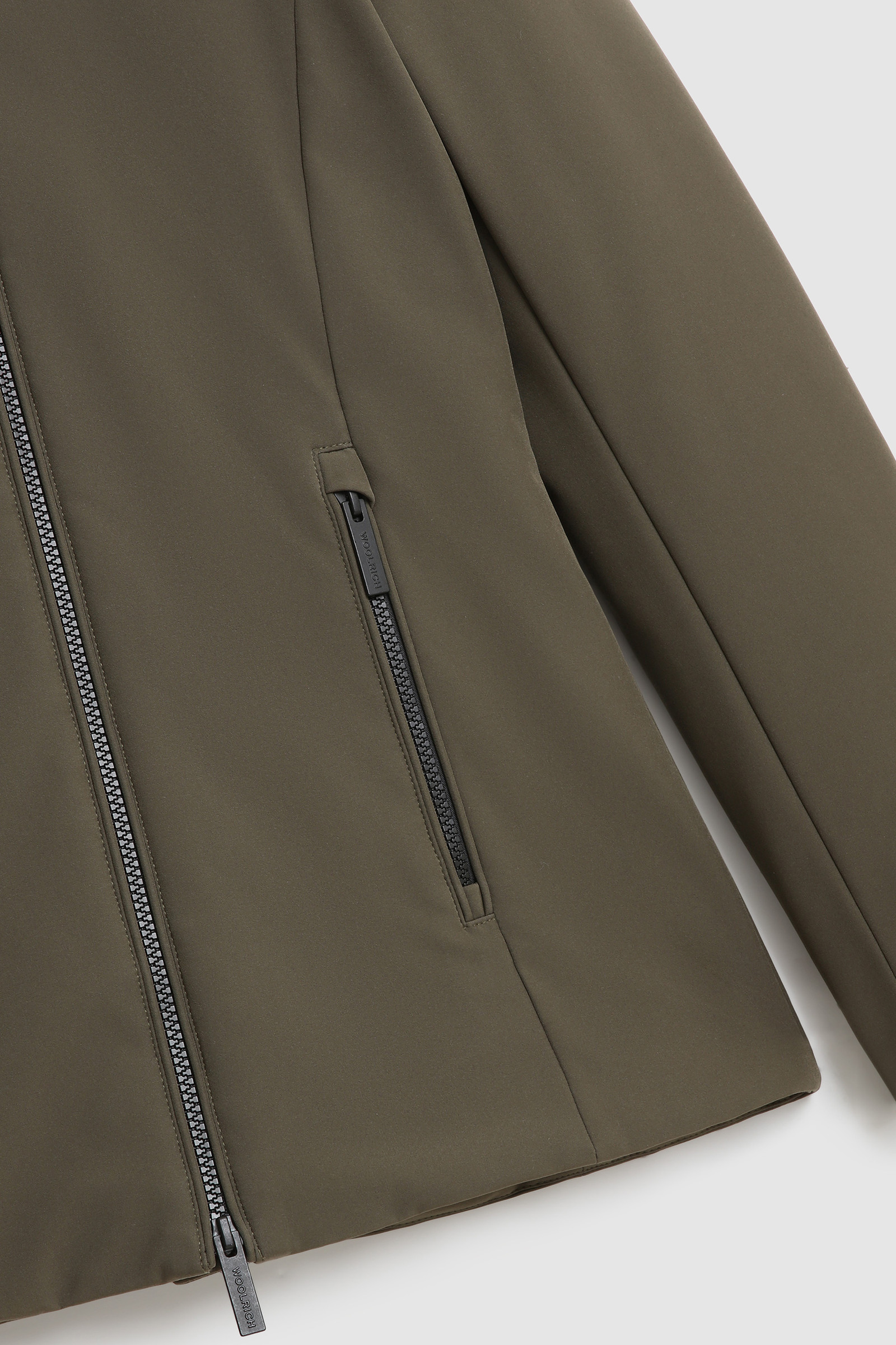 Jacke Firth mit versteckter Kapuze