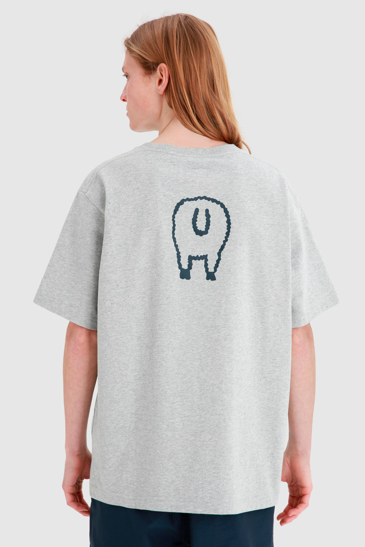 T-shirt Sheep Graphic grey photo 4 | Woolrich