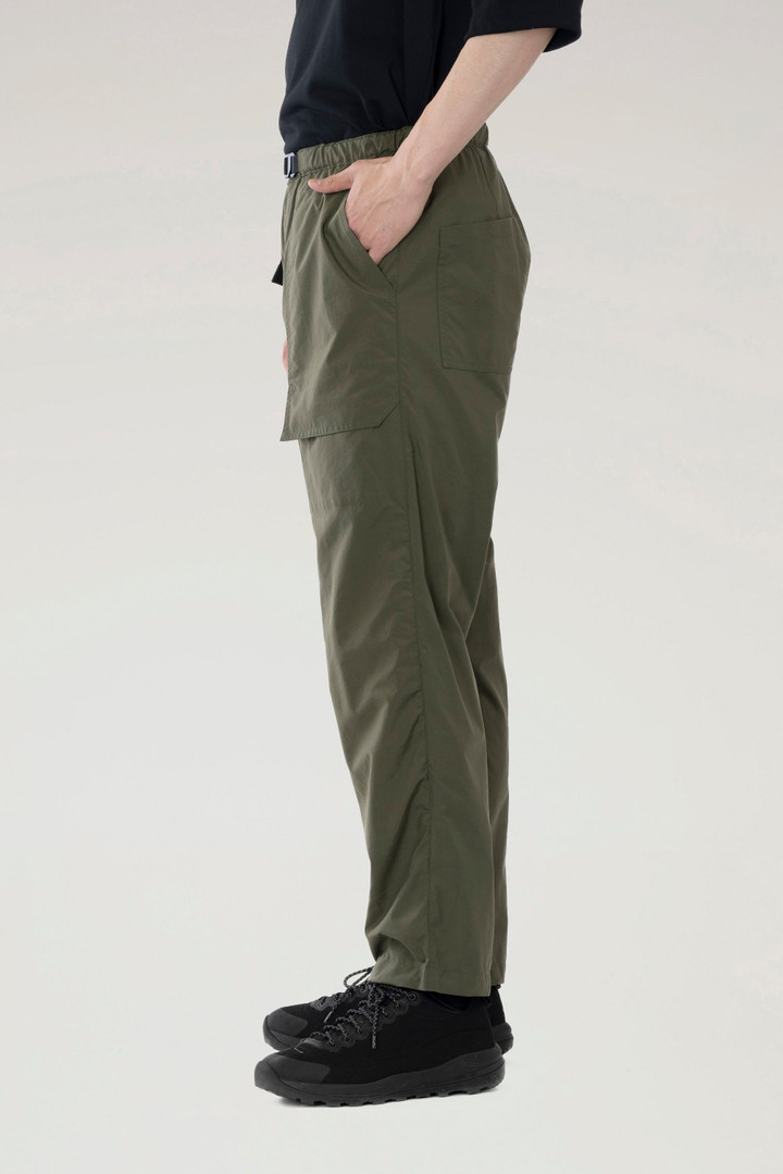 Ranch Pants in Recycled Nylon Green photo 2 | Woolrich