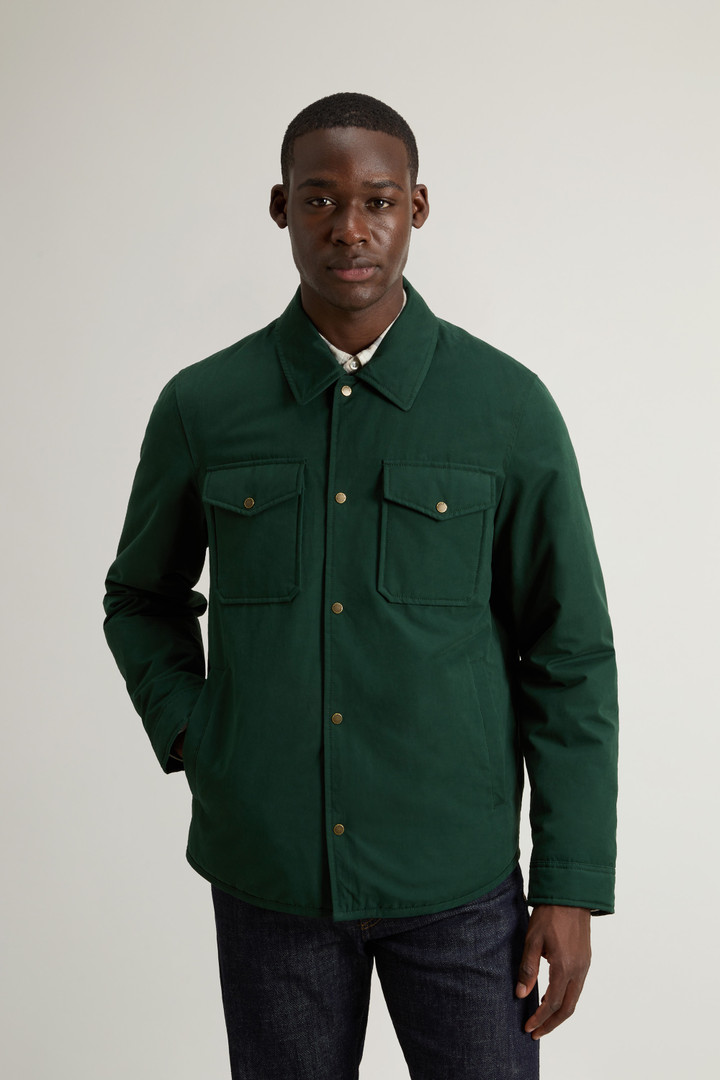 Mountain Cloth Overshirt Green photo 1 | Woolrich