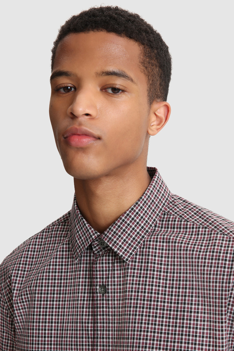Cotton Poplin yarn dyed Shirt