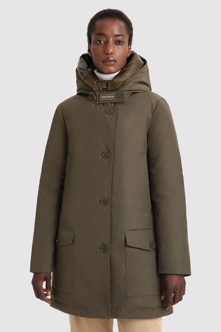 Parka Arctic avec col montant et capuche double