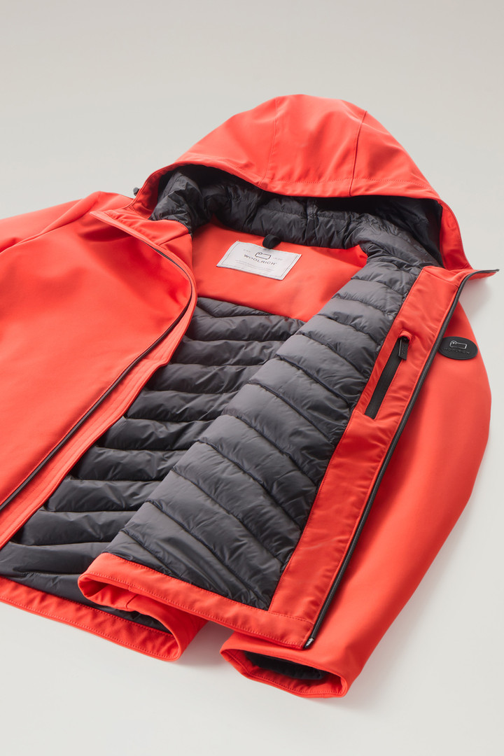 Giacca Pacific in Tech Softshell Arancione photo 9 | Woolrich