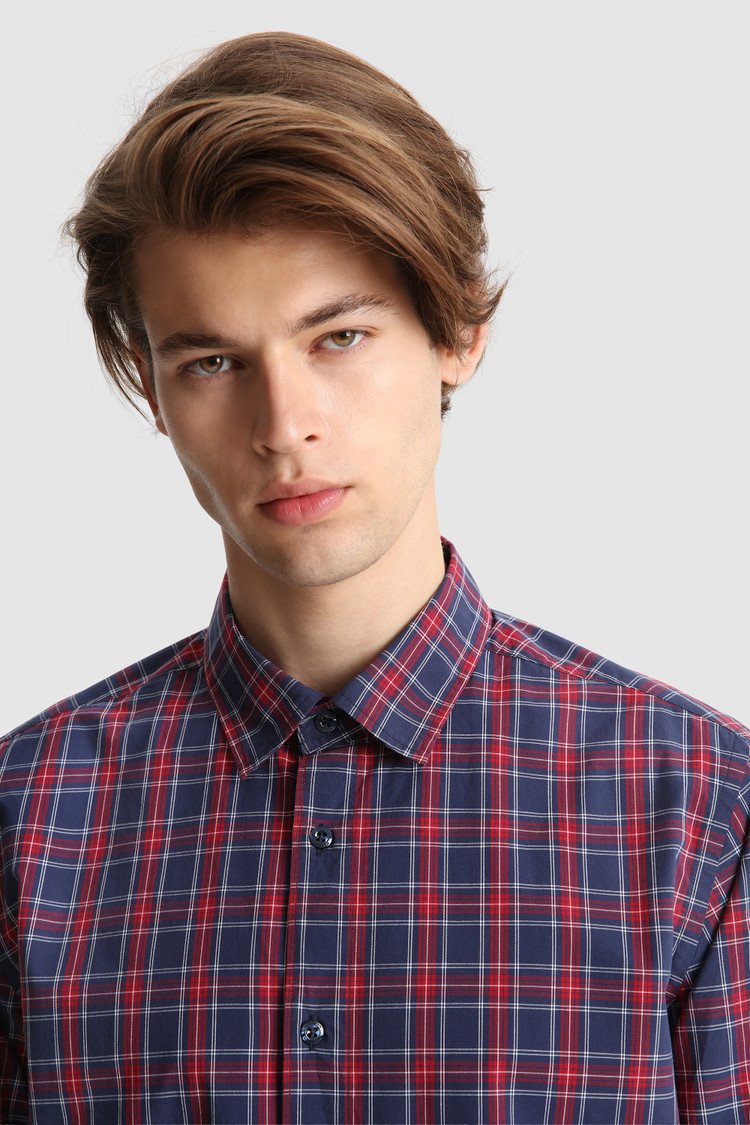 Camicia in popeline di cotone