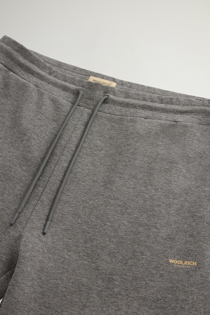 Pants in Cotton-Blend Interlock Gray photo 2 | Woolrich