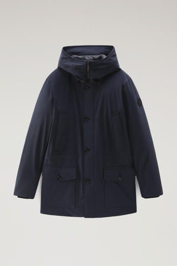 Arctic Parka in Stretch Nylon Blue | Woolrich