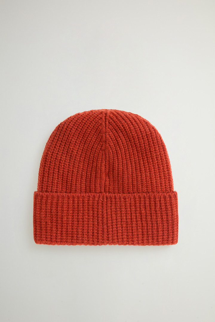 Merino Virgin Wool-Blend Beanie Red photo 2 | Woolrich