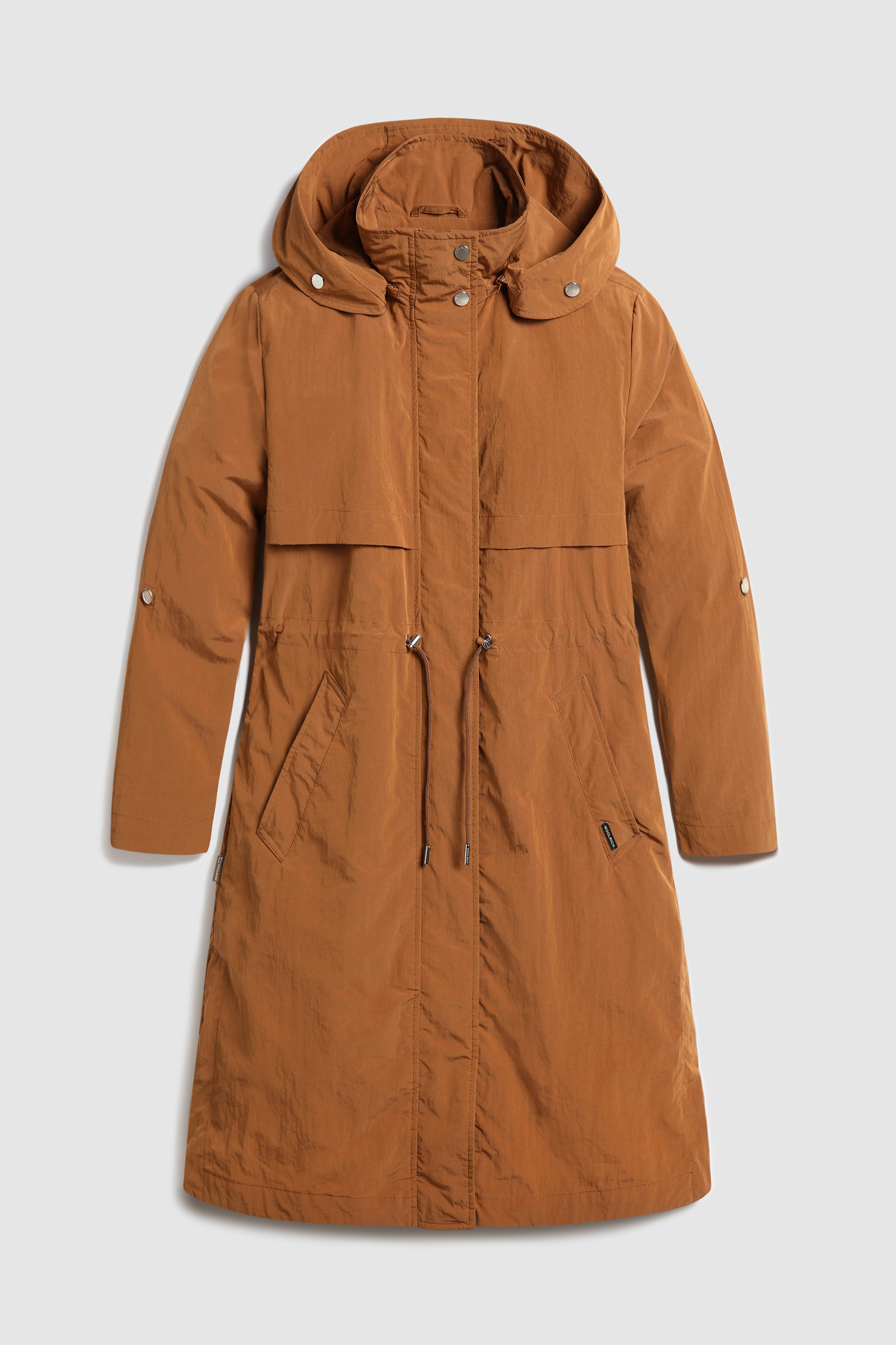 Briar Light Parka with Detachable Hood Brown photo 4 | Woolrich