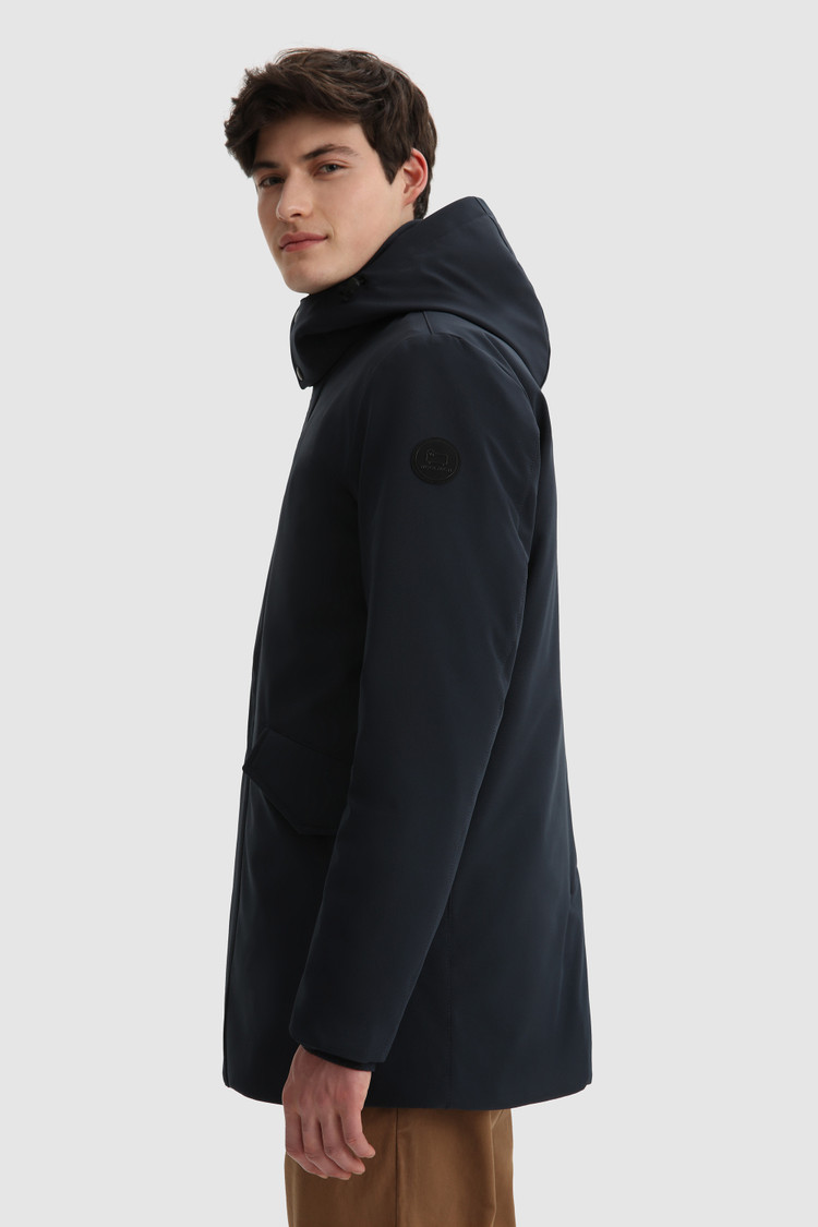 Giacca Barrow Mac in soft shell con cappuccio removibile
