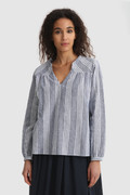 Cotton linen blouse