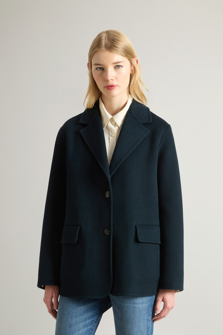 Pure Virgin Wool Blazer Blue photo 1 | Woolrich