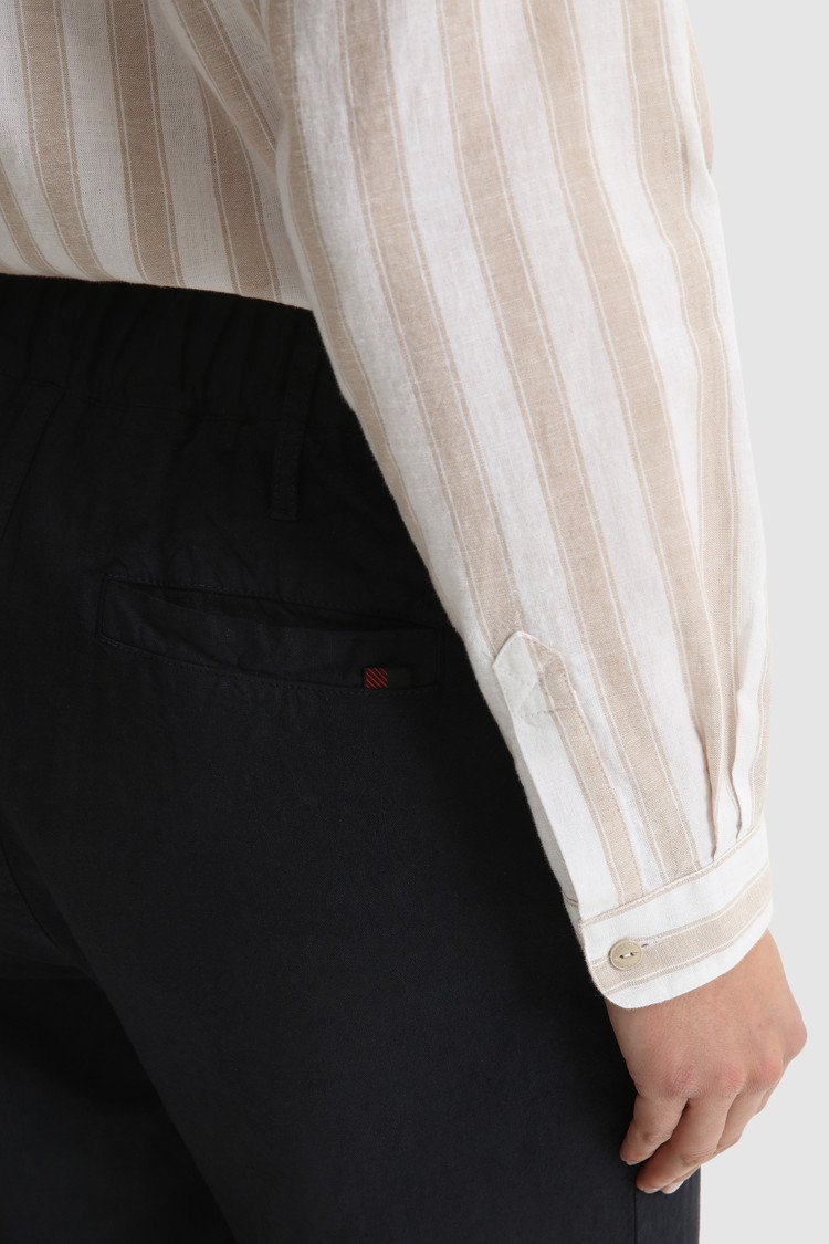 Cotton linen pant