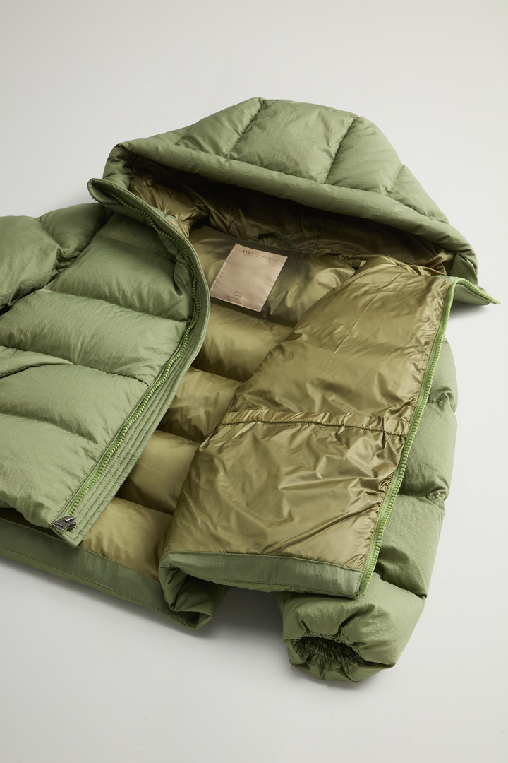 Boys’ Sierra Supreme Down Jacket Green photo 6 | Woolrich