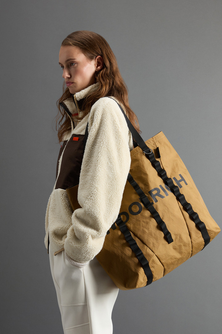 Unisex s Oversized Tote Bag in X PAC by Todd Snyder brown Woolrich GB