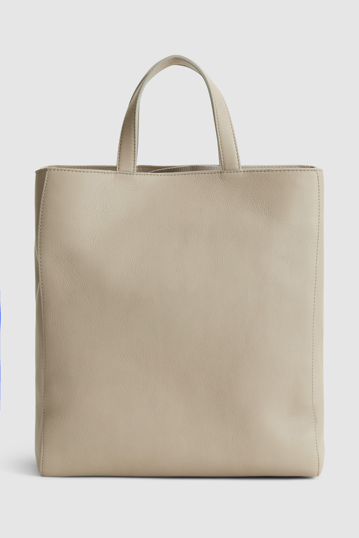 Tote bag with detachable strap White photo 3 | Woolrich