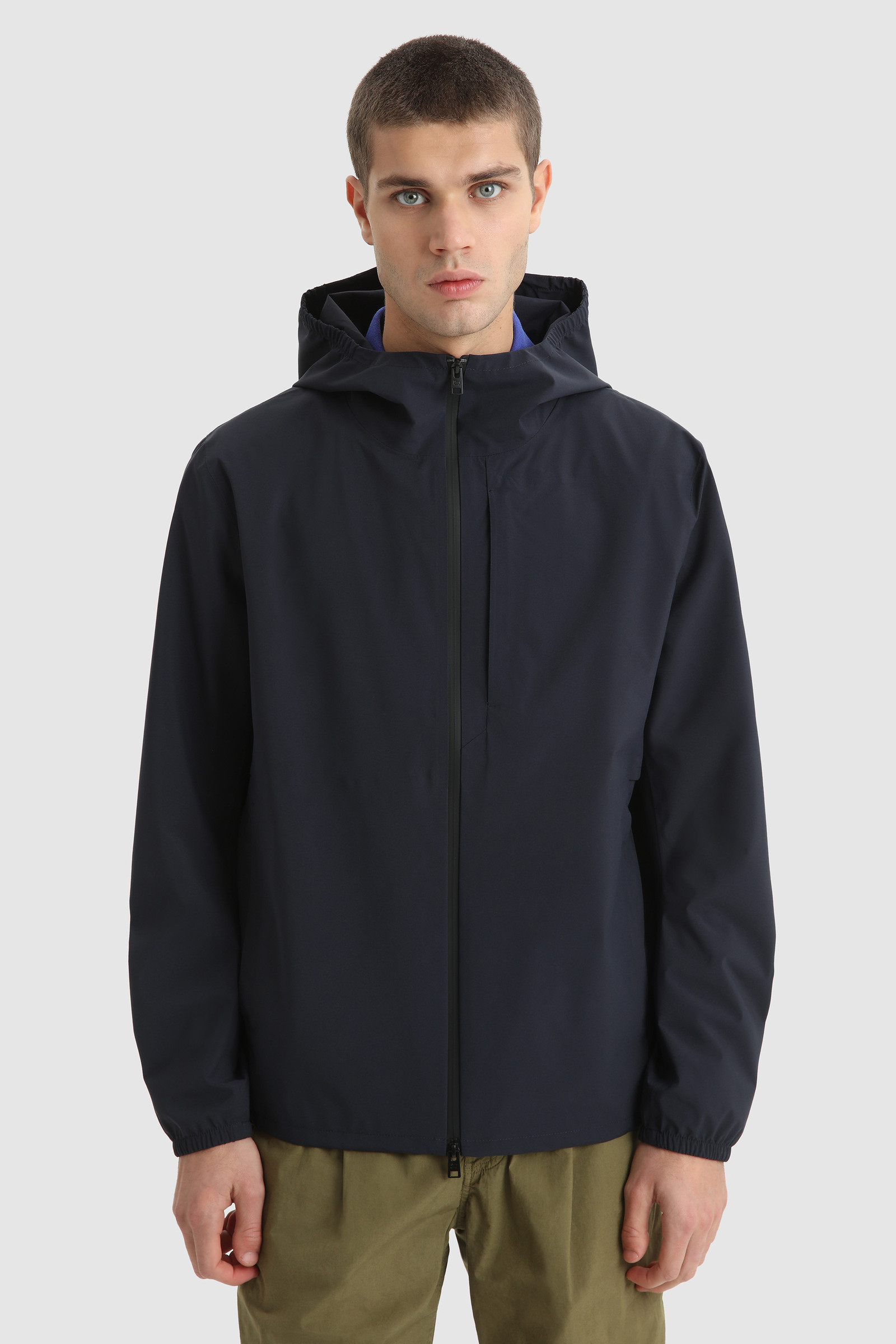 Giacca Pacific impermeabile ultraleggera doppio strato blu | Woolrich