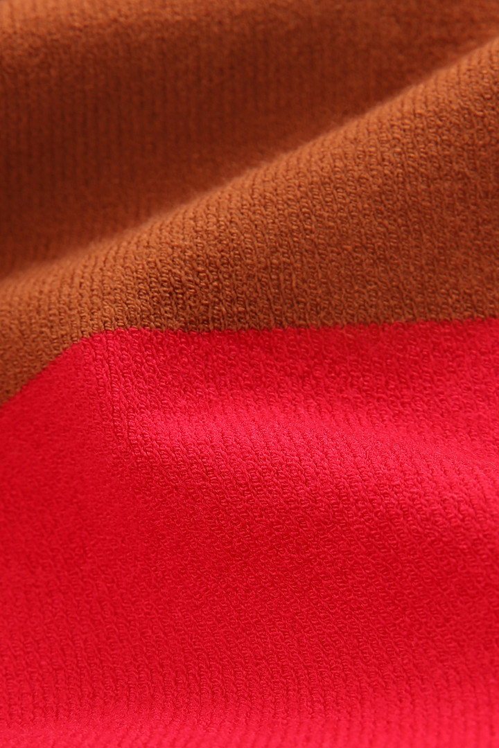 Jersey de cuello redondo con manga 3/4 rojo photo 8 | Woolrich