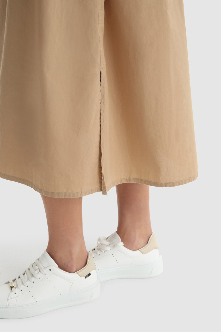 Long-sleeve Popeline dress