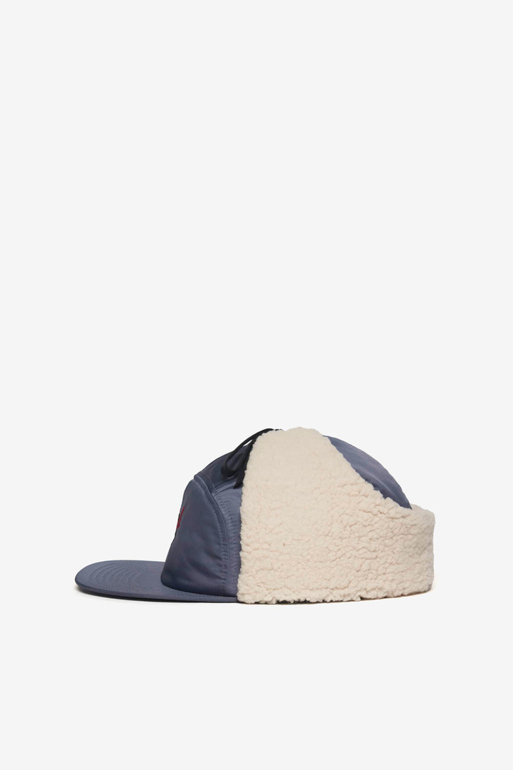 SATIN BOA EARFLAP CAP Blue photo 2 | Woolrich