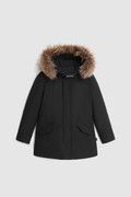 Girl's Arctic Parka with removable fur raccoon