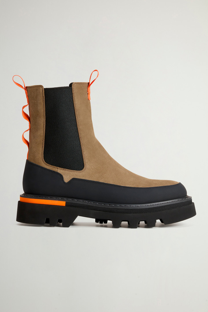 Suede Chelsea Boots by Todd Snyder Beige photo 1 | Woolrich