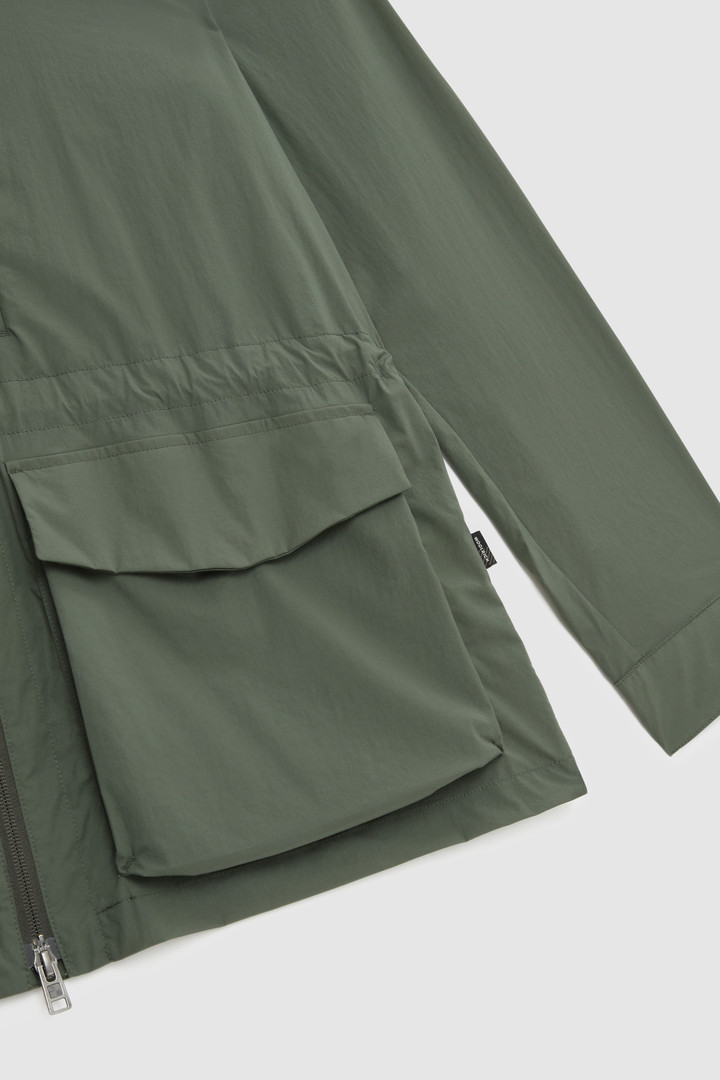 Ultralight Mountain Ripstop Windbreaker Green photo 9 | Woolrich
