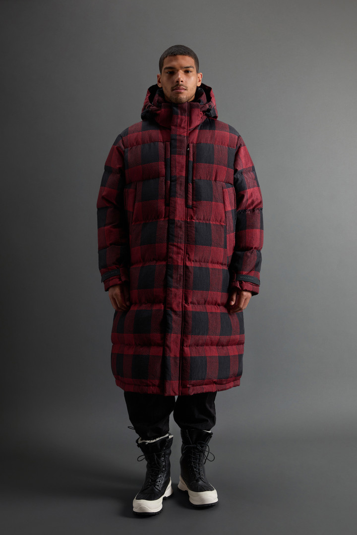 Quilted Check Parka in Olmetex Nylon by Todd Snyder Multicolor photo 1 | Woolrich