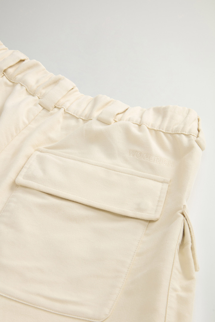 Pantaloni in cotone elasticizzato by Todd Snyder Bianco photo 7 | Woolrich