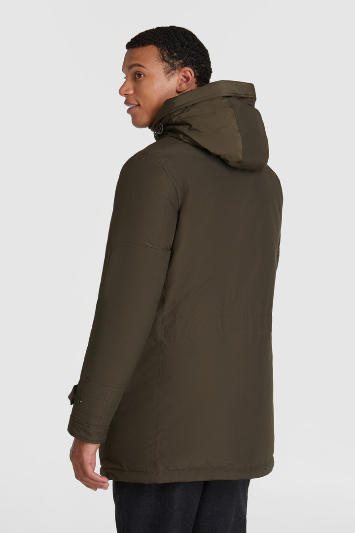 Polar Parka collo alto, pelliccia di coyote