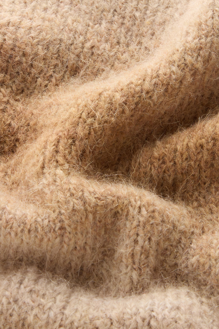 Turtleneck Sweater in Alpaca Blend with Dégradé Effect Beige photo 8 | Woolrich