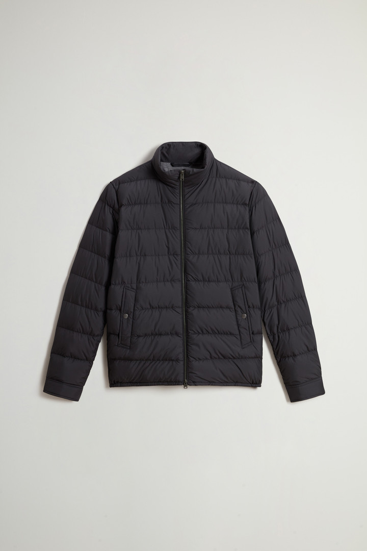 Lightweight Down Jacket in Microfiber Black photo 5 | Woolrich