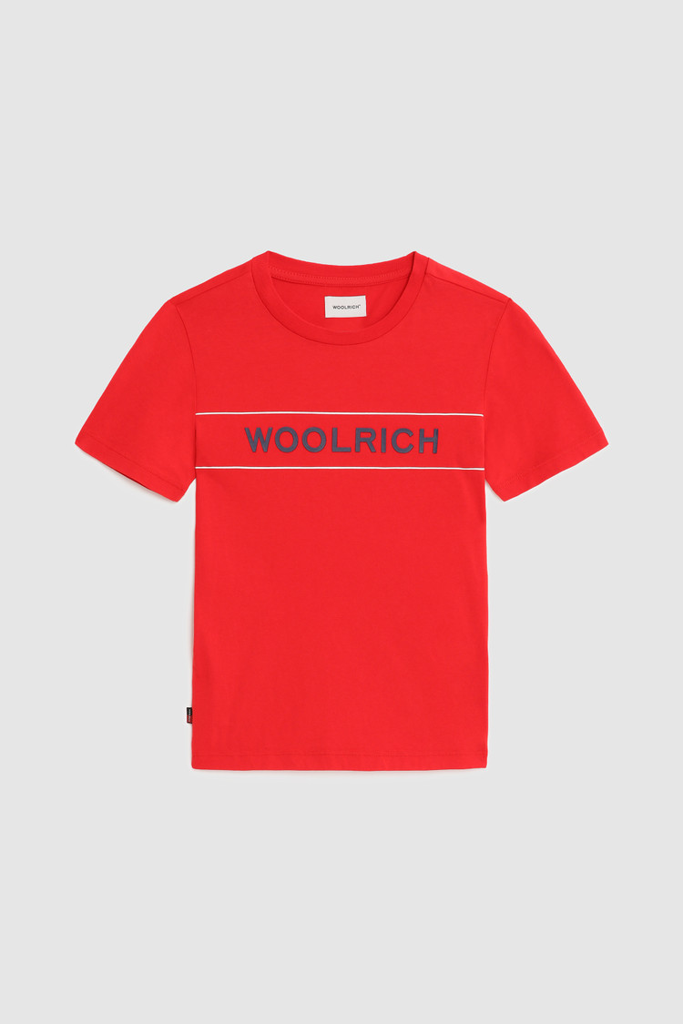 T-shirt en coton luxe à logo