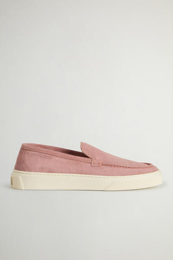 Suede Loafers Pink | Woolrich
