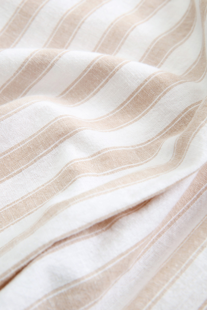 Cotton linen long shirt