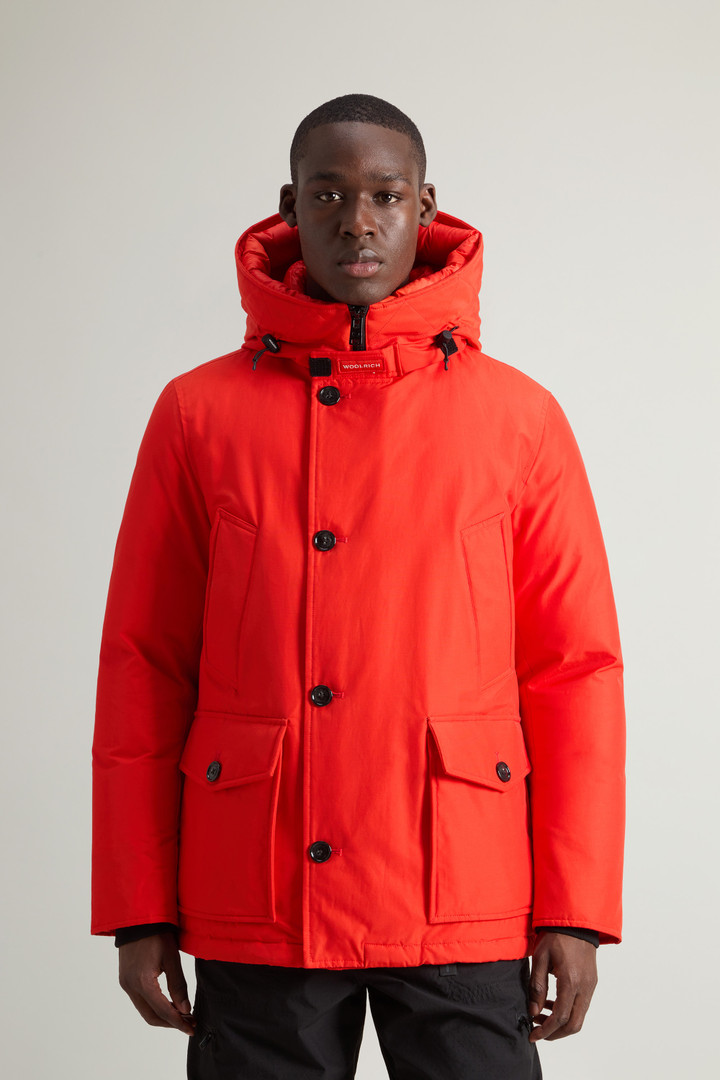 Arctic Anorak in Ramar Cloth Orange photo 1 | Woolrich