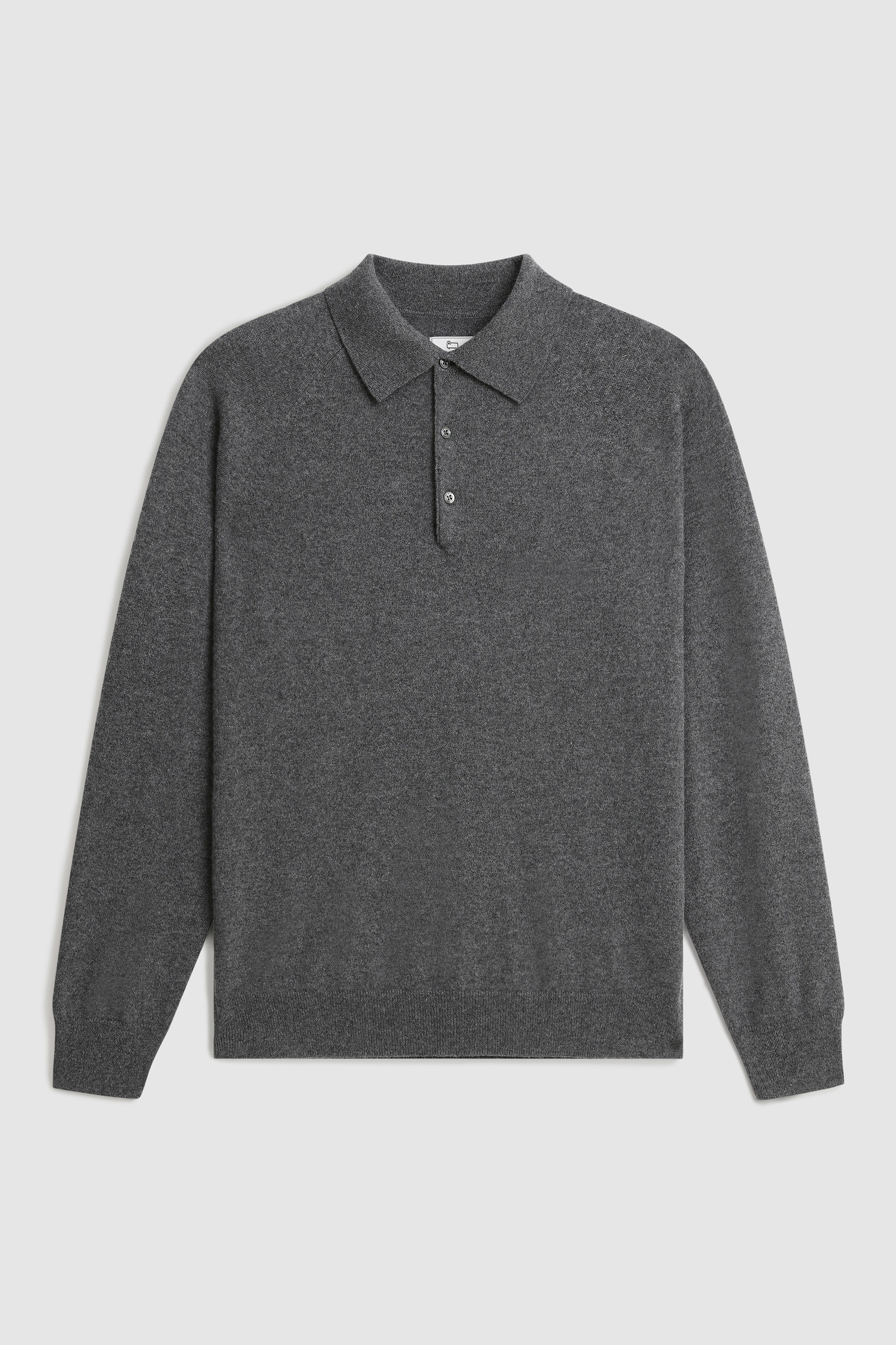 Luxury Polo in Cashmere Yarn Black photo 7 | Woolrich