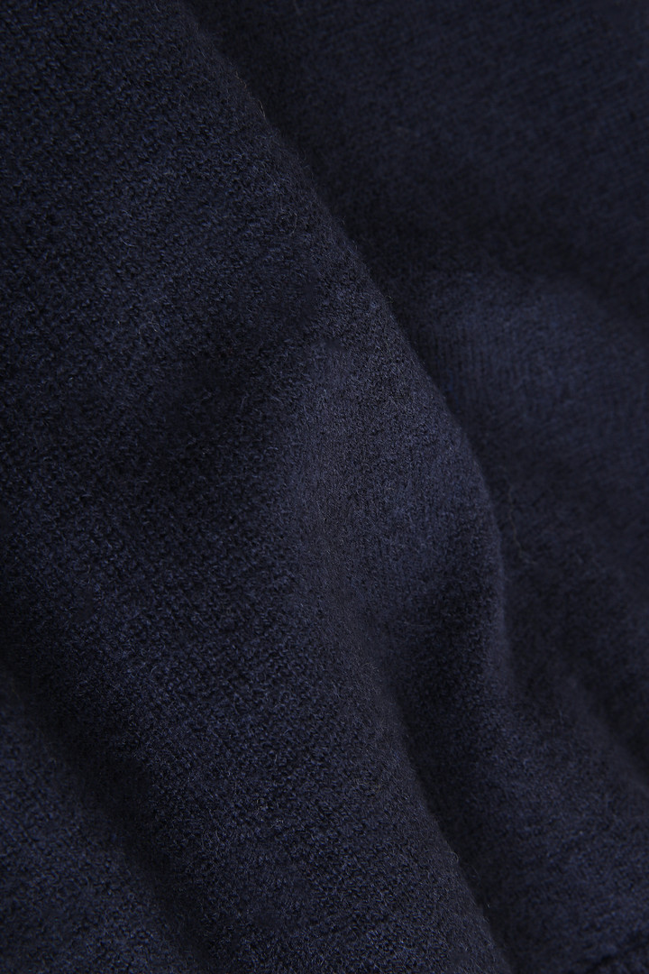 Super Geelong Wool Crewneck Sweater Blue photo 8 | Woolrich