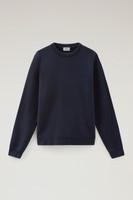 Woolrich 正規品/関税込みCrewneck Sweatshirt CFWOSW0216MRUT32 Men's Crewneck Sweater in Alpaca Blend with Dégradé Effect