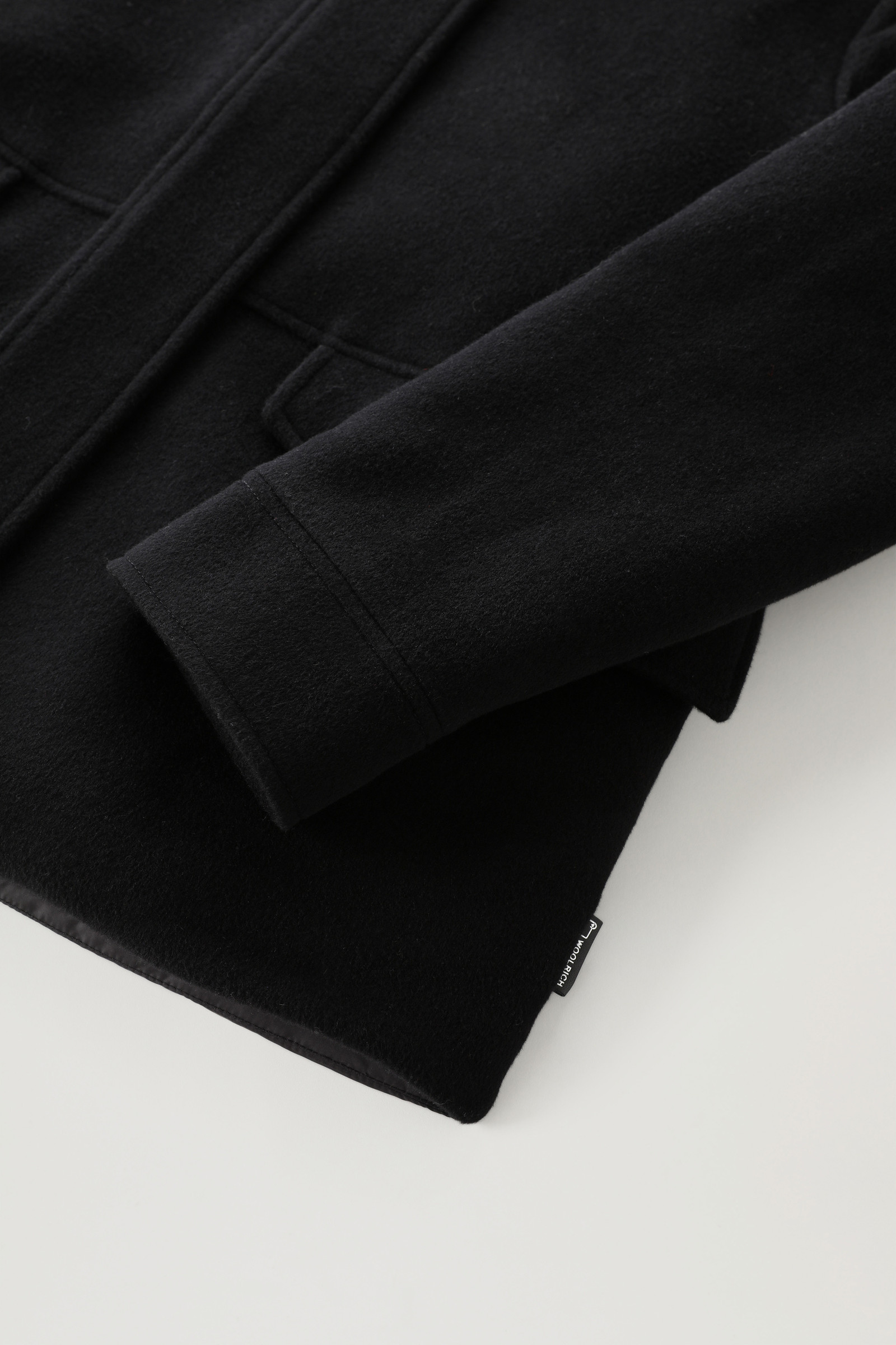 Kuna Jacket in Wool and Cashmere Blend Black photo 7 | Woolrich
