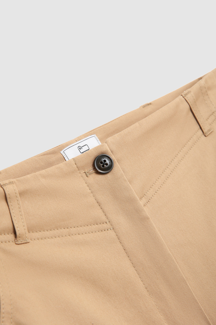 Pantalones chinos de algodón elástico