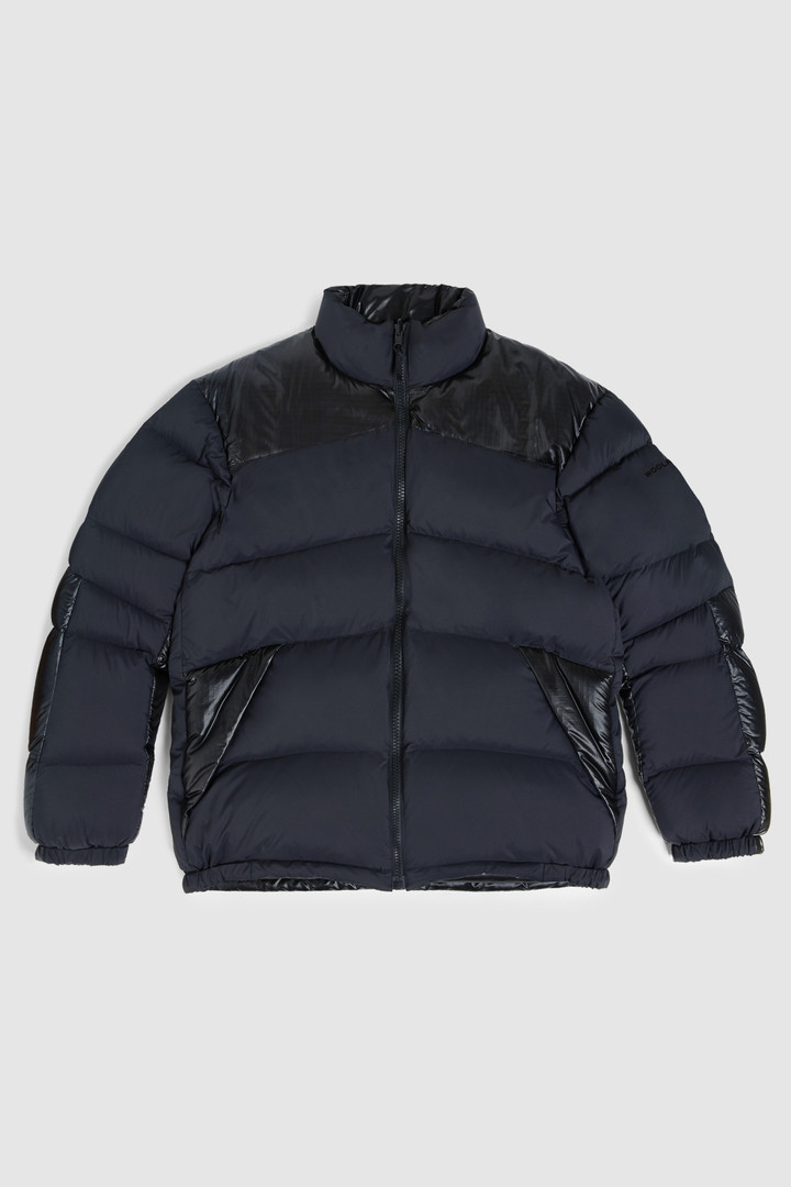 Wendbare Muffle Daunenjacke