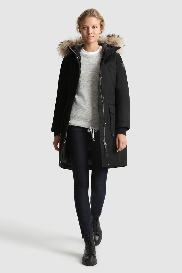 Yetna Parka longue avec fourrure amovible