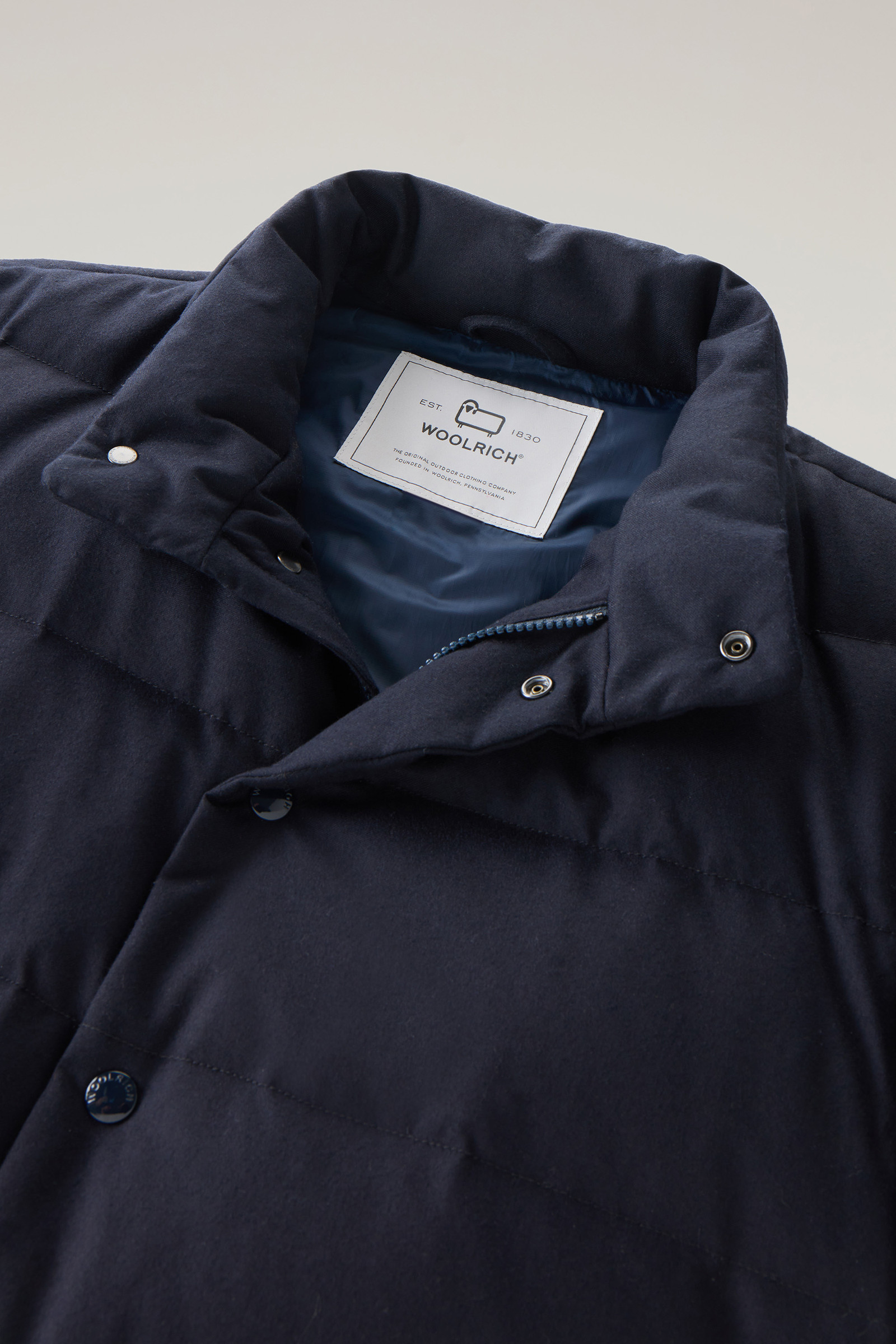 Blazer aus Schurwoll-Flanell von Vitale Barberis Canonico blau photo 6 | Woolrich